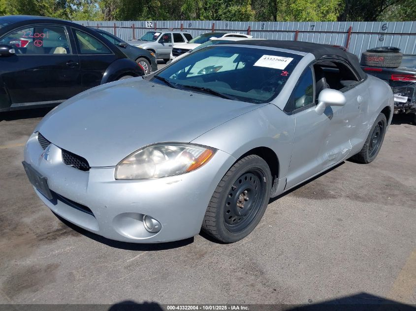 MITSUBISHI ECLIPSE SPYDER 2007 4A3AL25F97E038373 Photo 2