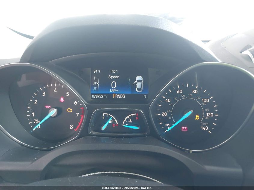 2017 Ford Escape Se VIN: 1FMCU0GD3HUE67312 Lot: 43322038