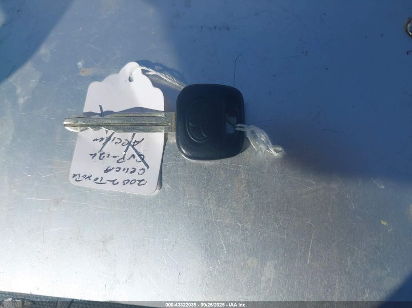 2003 Toyota Celica Gt VIN: JTDDR32T930152573 Lot: 43322039