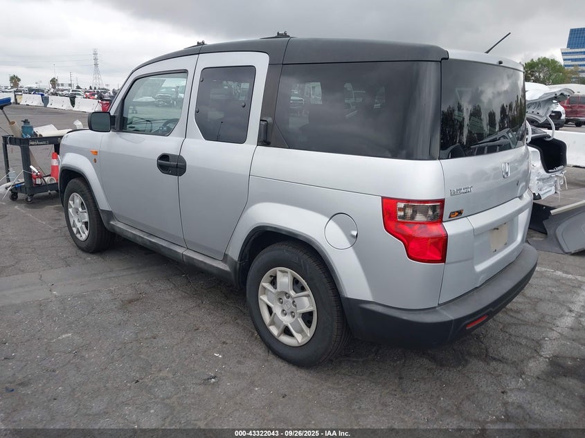 2009 Honda Element Lx silver other gasoline 5J6YH18329L003410 photo #4