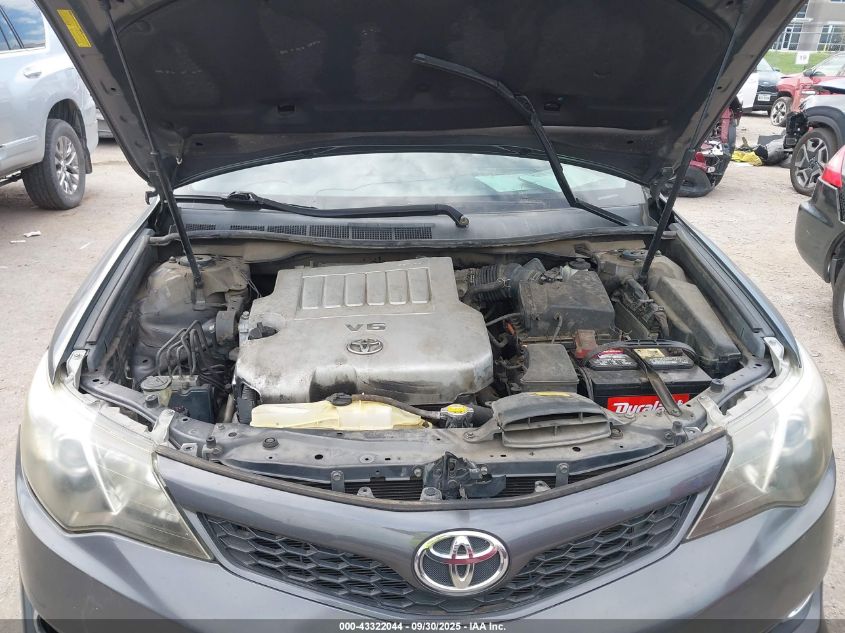 2012 Toyota Camry Se V6 VIN: 4T1BK1FK5CU008542 Lot: 43322044