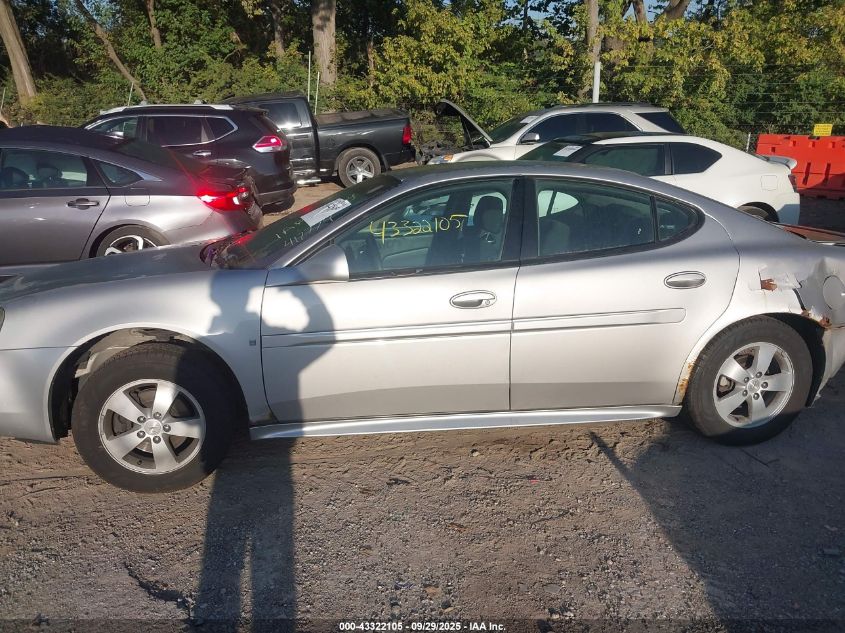 2007 Pontiac Grand Prix VIN: 2G2WP552771118143 Lot: 43322105