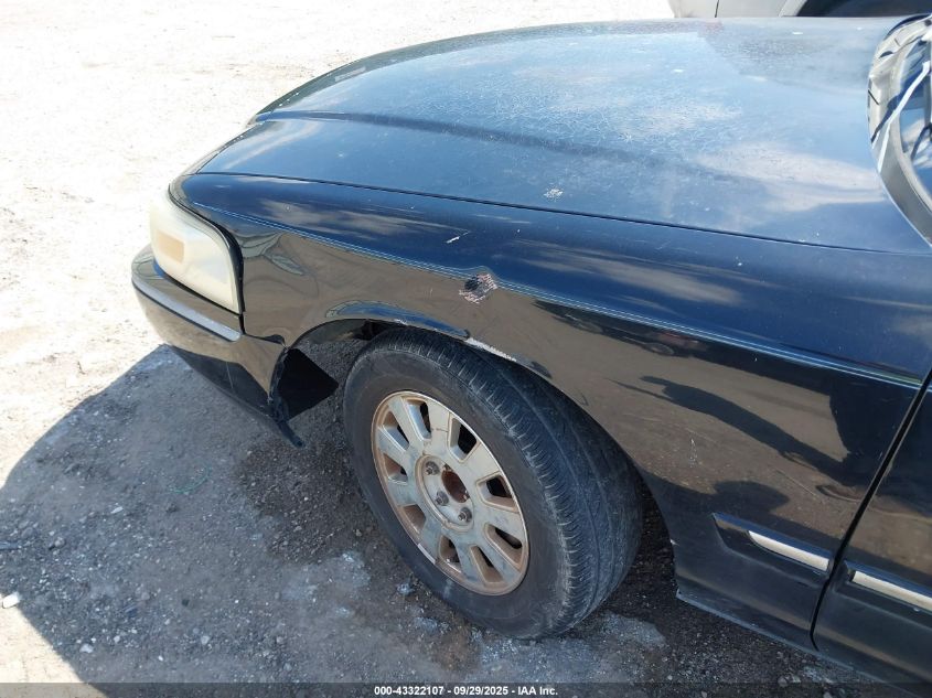 2008 Mercury Grand Marquis Ls VIN: 2MEFM75V68X627454 Lot: 43322107