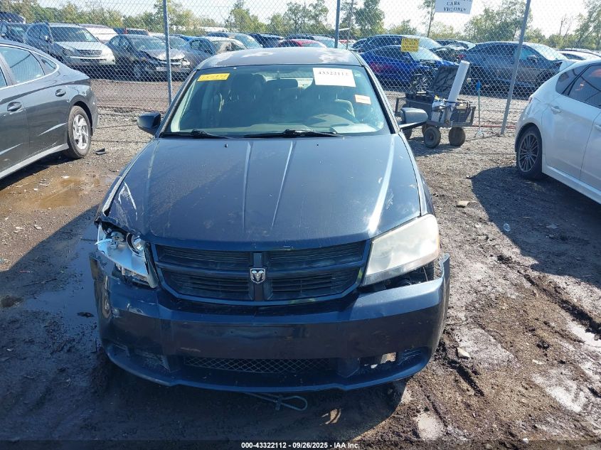 2008 Dodge Avenger Se VIN: 1B3LC46K48N180975 Lot: 43322112