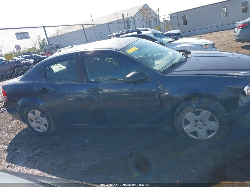 2008 Dodge Avenger Se VIN: 1B3LC46K48N180975 Lot: 43322112