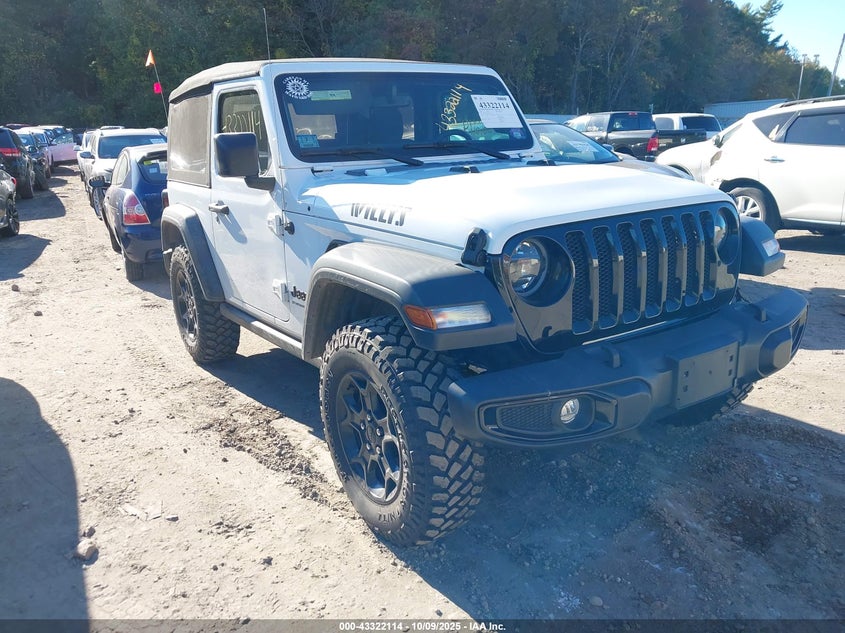 JEEP WRANGLER 2-DOOR WILLYS 4X4