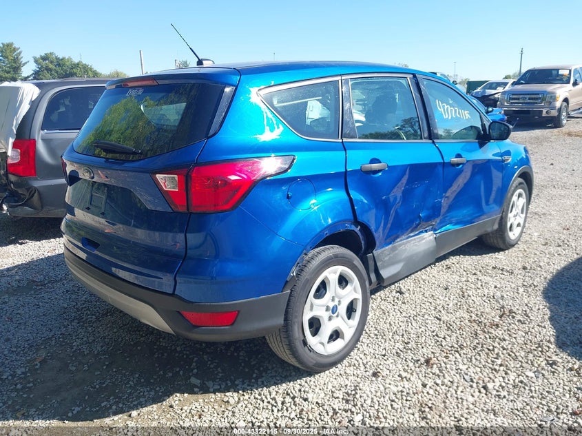 2019 FORD ESCAPE S - 1FMCU0F77KUA32165