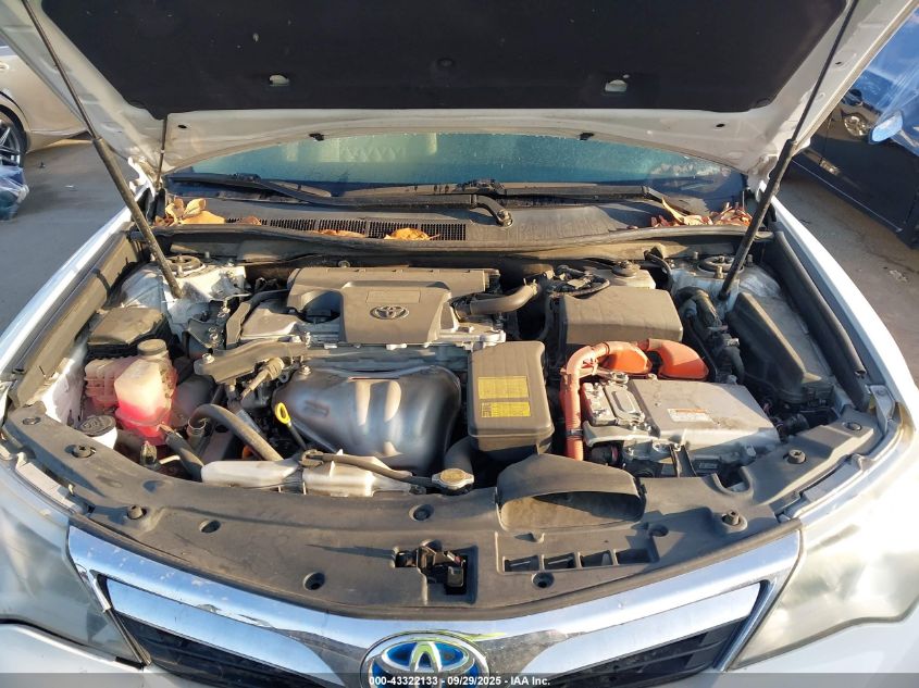 2012 Toyota Camry Hybrid Le VIN: 4T1BD1FK8CU024969 Lot: 43322133