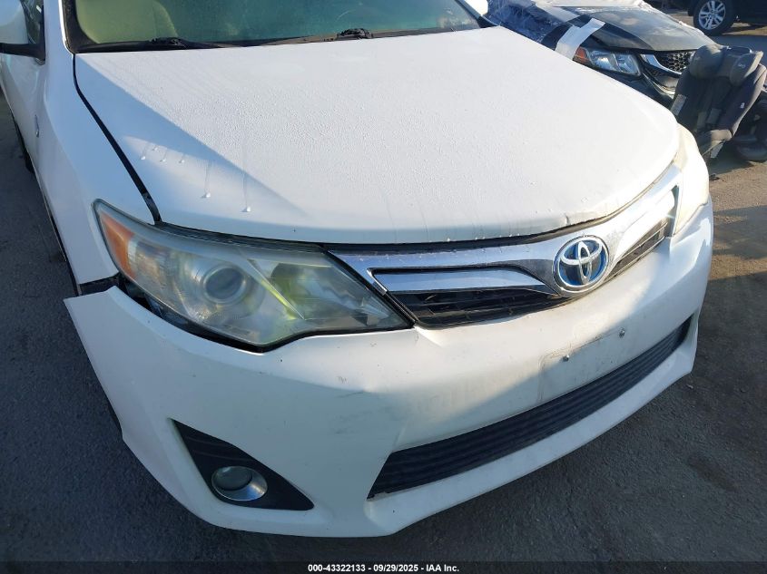 2012 Toyota Camry Hybrid Le VIN: 4T1BD1FK8CU024969 Lot: 43322133