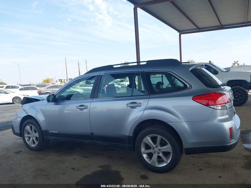 2014 SUBARU OUTBACK 2.5I - 4S4BRBAC4E3224392