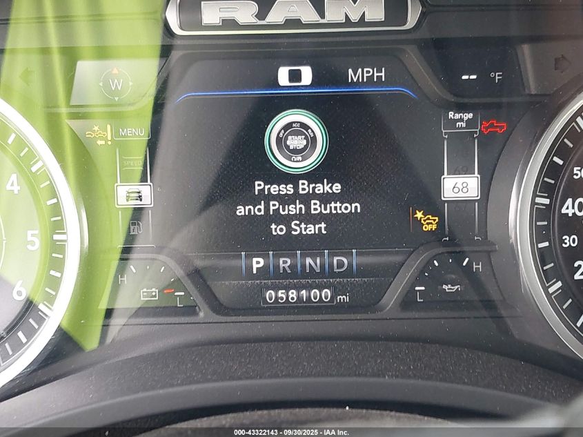 2022 Ram 1500 Laramie 4X4 5'7 Box VIN: 1C6SRFJT2NN240114 Lot: 43322143