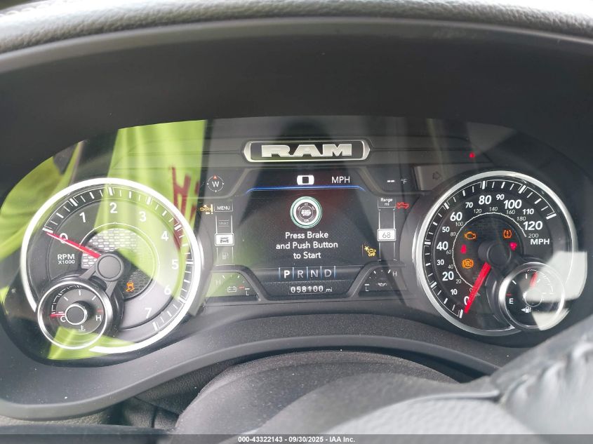 2022 Ram 1500 Laramie 4X4 5'7 Box VIN: 1C6SRFJT2NN240114 Lot: 43322143