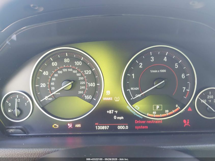 2015 BMW 328I VIN: WBA3C1C59FP116506 Lot: 43322159