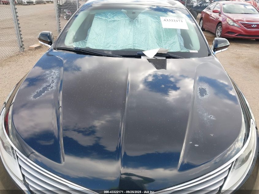 2014 Lincoln Mkz VIN: 3LN6L2GK0ER805729 Lot: 43322171