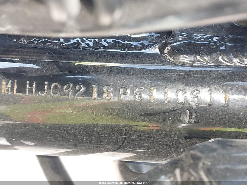 2023 Honda Grom 125 VIN: MLHJC9218P5110911 Lot: 43322185