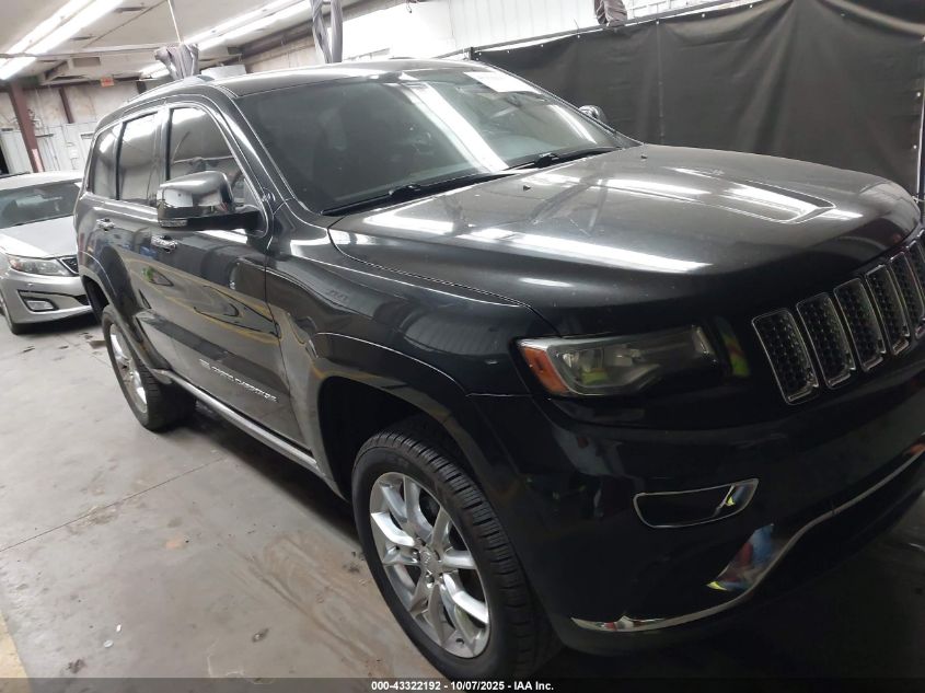 2014 Jeep Grand Cherokee Summit VIN: 1C4RJFJG9EC196089 Lot: 43322192
