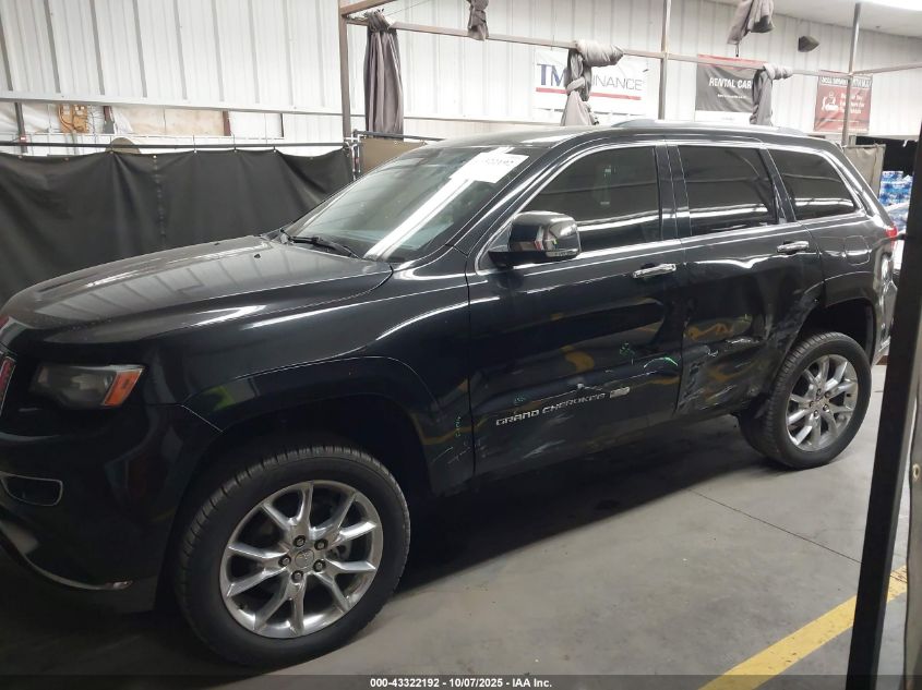 2014 Jeep Grand Cherokee Summit VIN: 1C4RJFJG9EC196089 Lot: 43322192