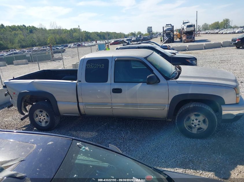 2006 Chevrolet Silverado 1500 Lt1 VIN: 1GCEK19Z06Z285827 Lot: 43322193