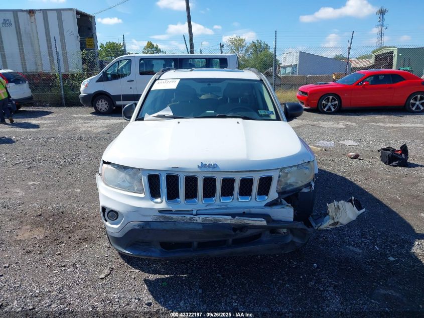2011 Jeep Compass VIN: 1J4NF1FBXBD282866 Lot: 43322197