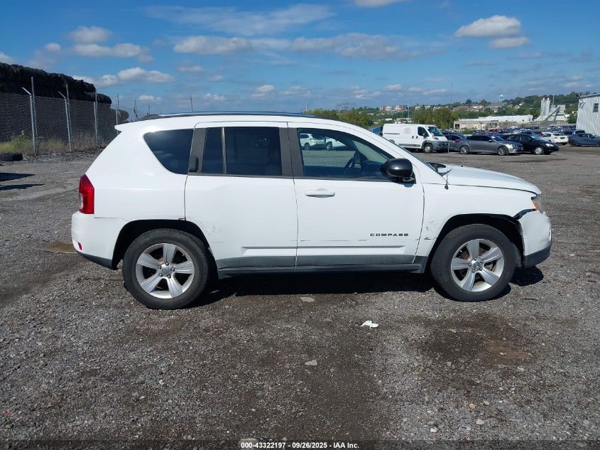 2011 Jeep Compass VIN: 1J4NF1FBXBD282866 Lot: 43322197