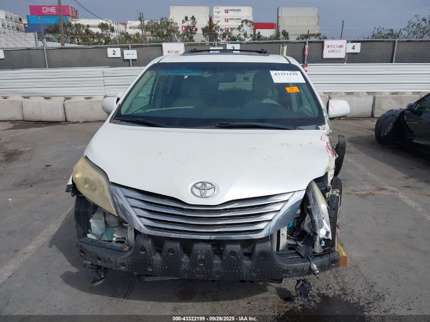 2011 Toyota Sienna Limited VIN: 5TDDK3DC8BS005593 Lot: 43322199