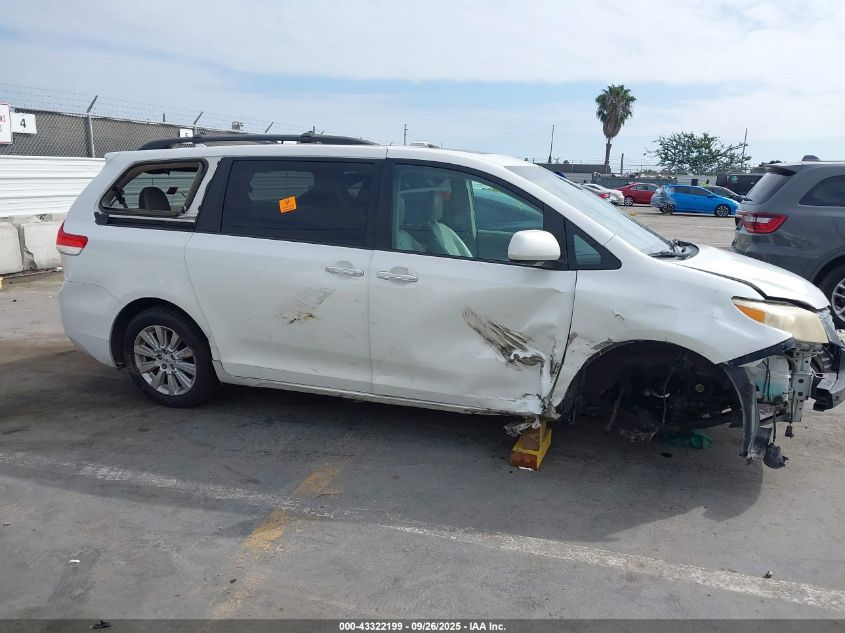 2011 Toyota Sienna Limited VIN: 5TDDK3DC8BS005593 Lot: 43322199