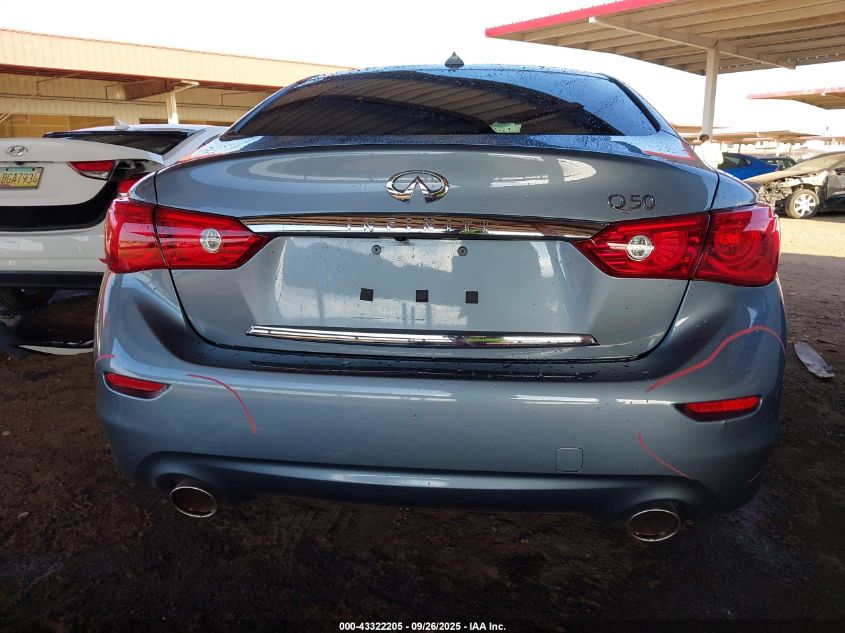 2015 Infiniti Q50 Premium VIN: JN1BV7AP6FM337596 Lot: 43322205