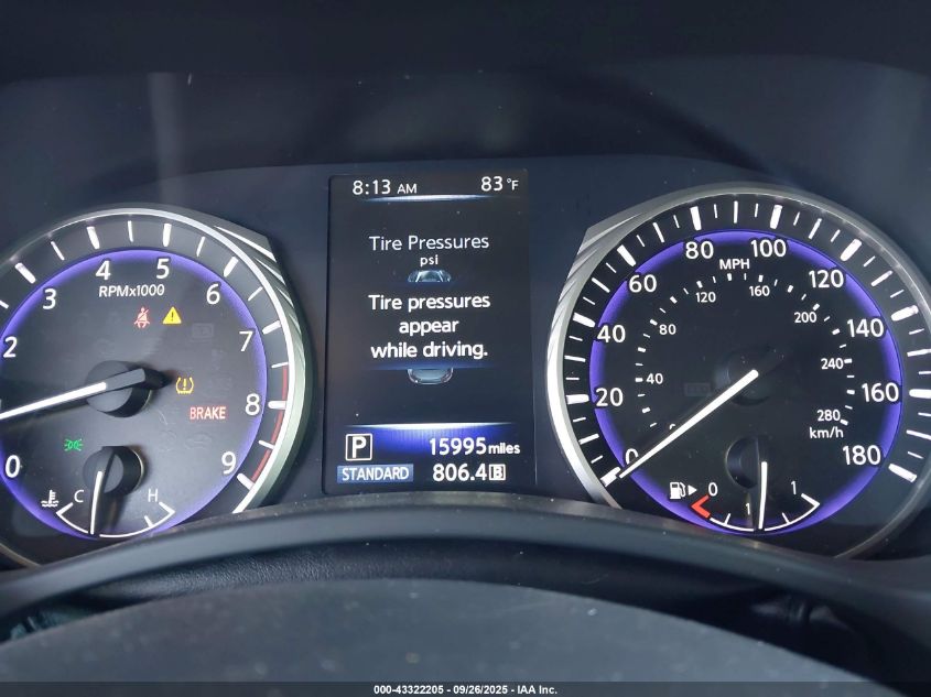 2015 Infiniti Q50 Premium VIN: JN1BV7AP6FM337596 Lot: 43322205