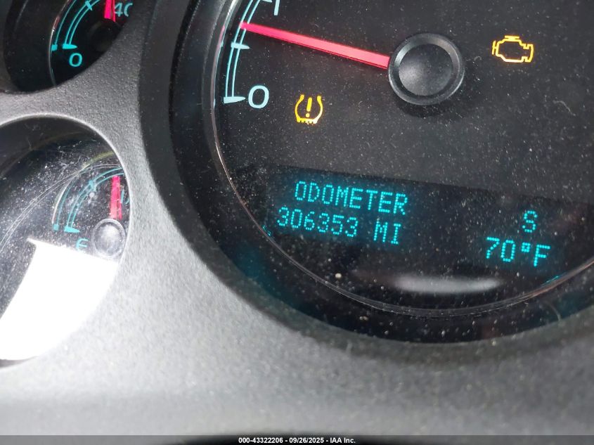 2009 Chevrolet Suburban 1500 Ltz VIN: 1GNFC36J39R242199 Lot: 43322206