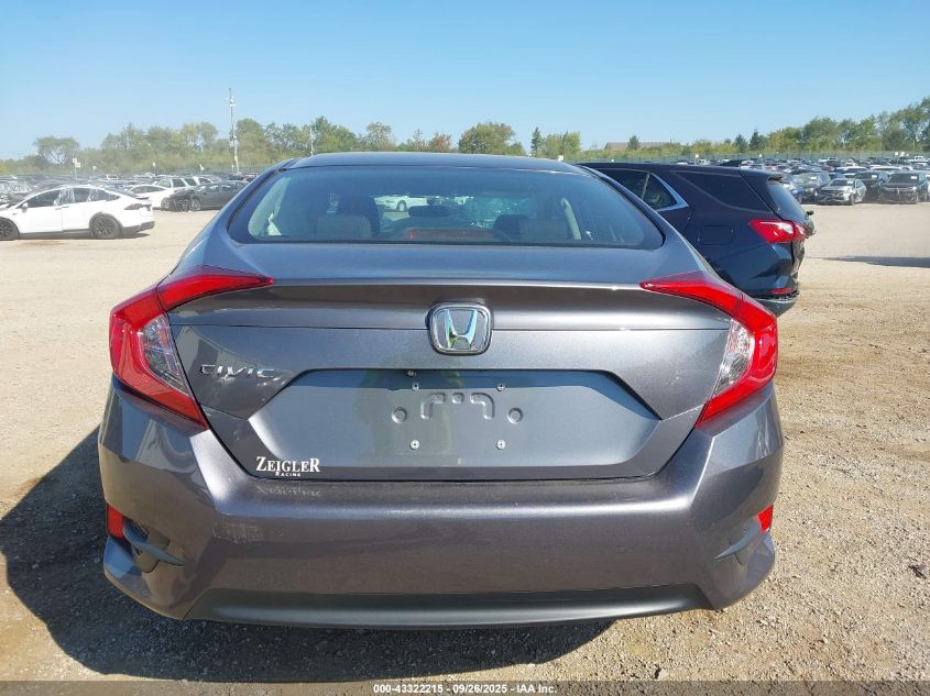 2018 Honda Civic Lx VIN: 19XFC2F50JE002002 Lot: 43322215