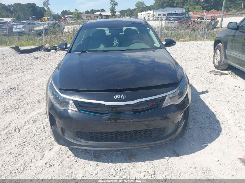 2017 Kia Optima Plug-In Hybrid Ex VIN: KNAGV4LD8H5010132 Lot: 43322229