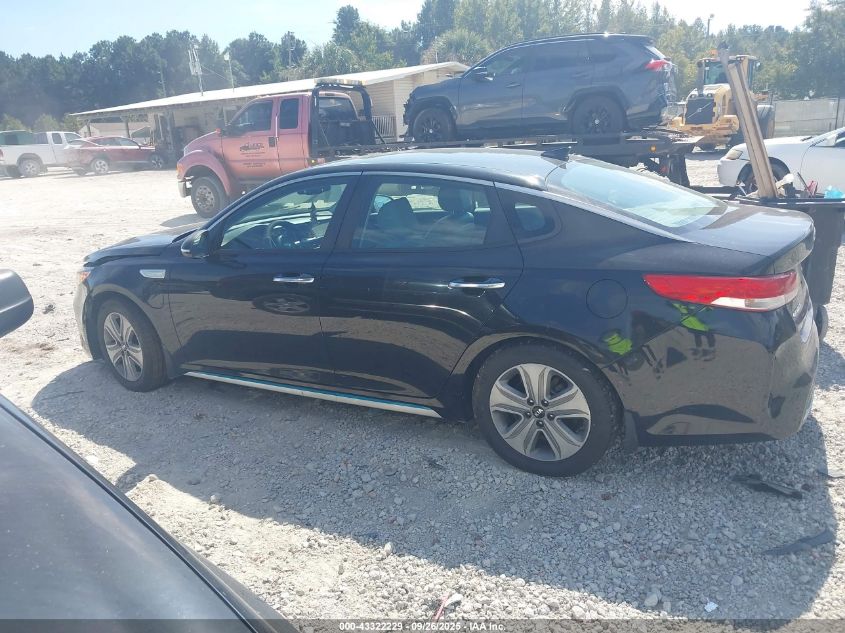 2017 Kia Optima Plug-In Hybrid Ex VIN: KNAGV4LD8H5010132 Lot: 43322229