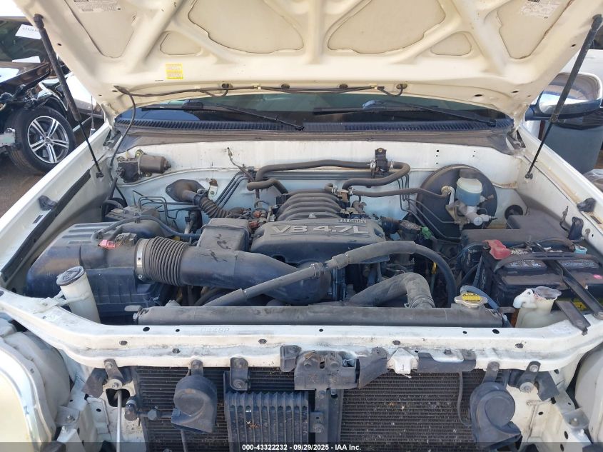 2005 Toyota Tundra Sr5 V8 VIN: 5TBBT44175S462238 Lot: 43322232