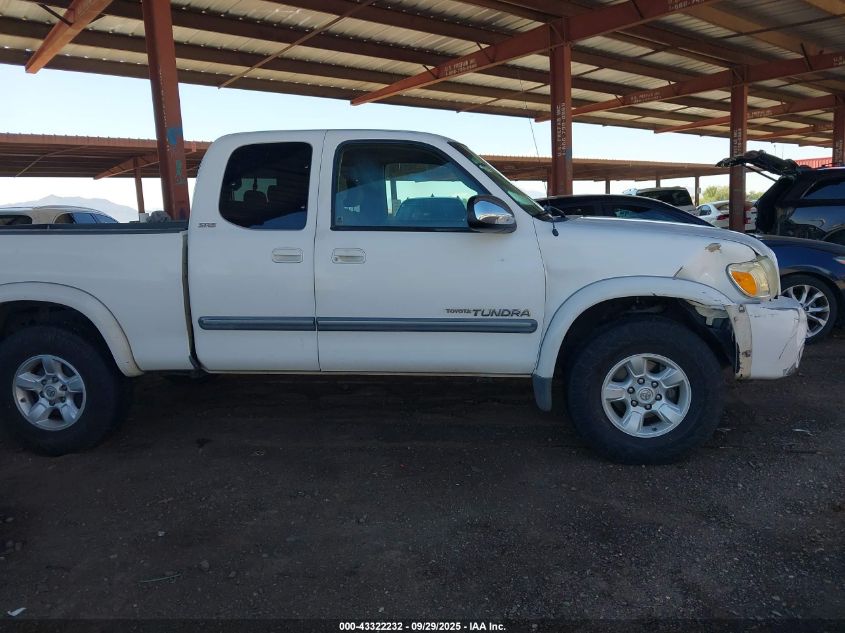 2005 Toyota Tundra Sr5 V8 VIN: 5TBBT44175S462238 Lot: 43322232
