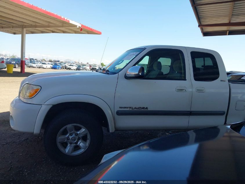 2005 Toyota Tundra Sr5 V8 VIN: 5TBBT44175S462238 Lot: 43322232