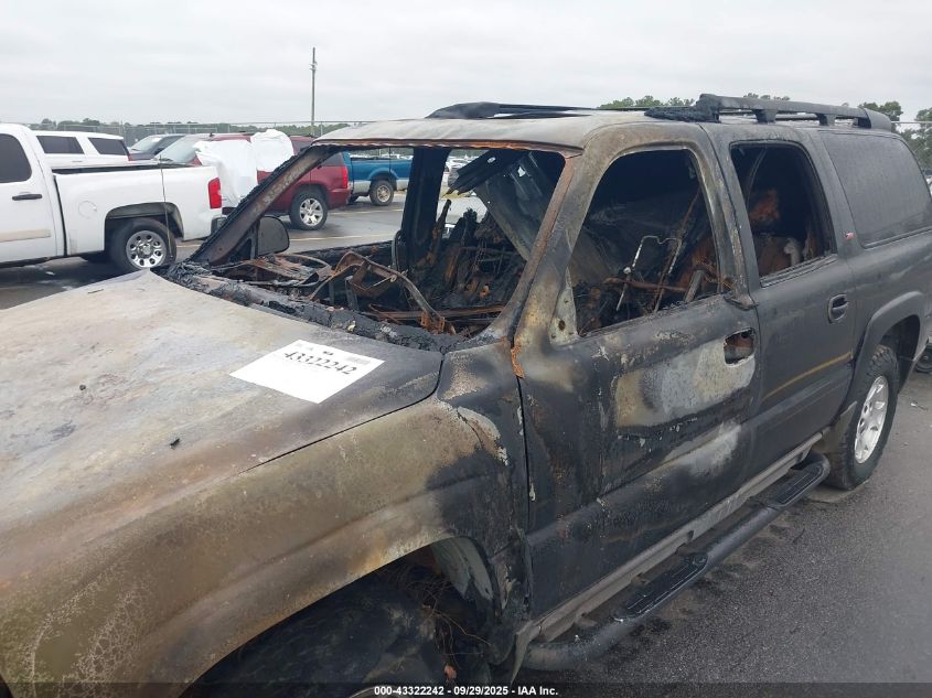 2005 Chevrolet Suburban 1500 Z71 VIN: 3GNEC16Z55G224836 Lot: 43322242