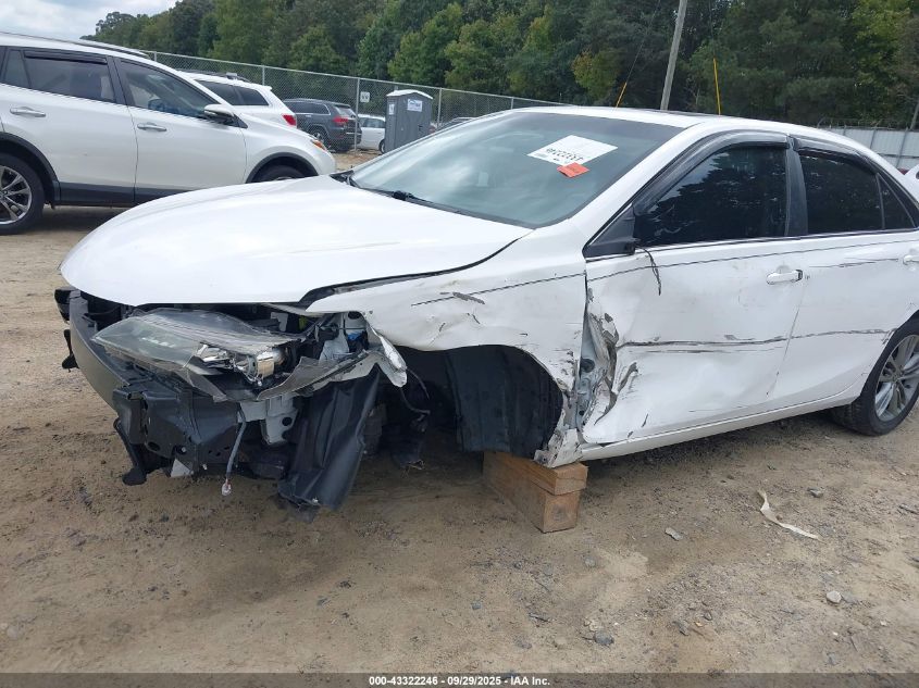 2015 Toyota Camry Se VIN: 4T1BF1FK8FU487788 Lot: 43322246