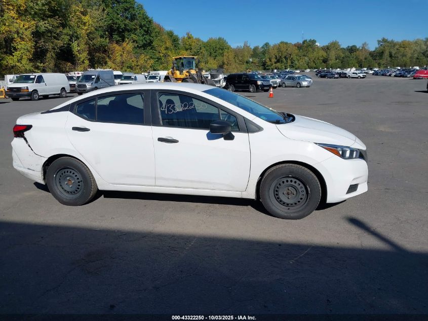 2022 Nissan Versa 1.6 S Xtronic Cvt VIN: 3N1CN8DV4NL846633 Lot: 43322250