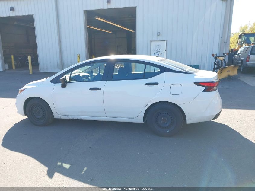 2022 Nissan Versa 1.6 S Xtronic Cvt VIN: 3N1CN8DV4NL846633 Lot: 43322250