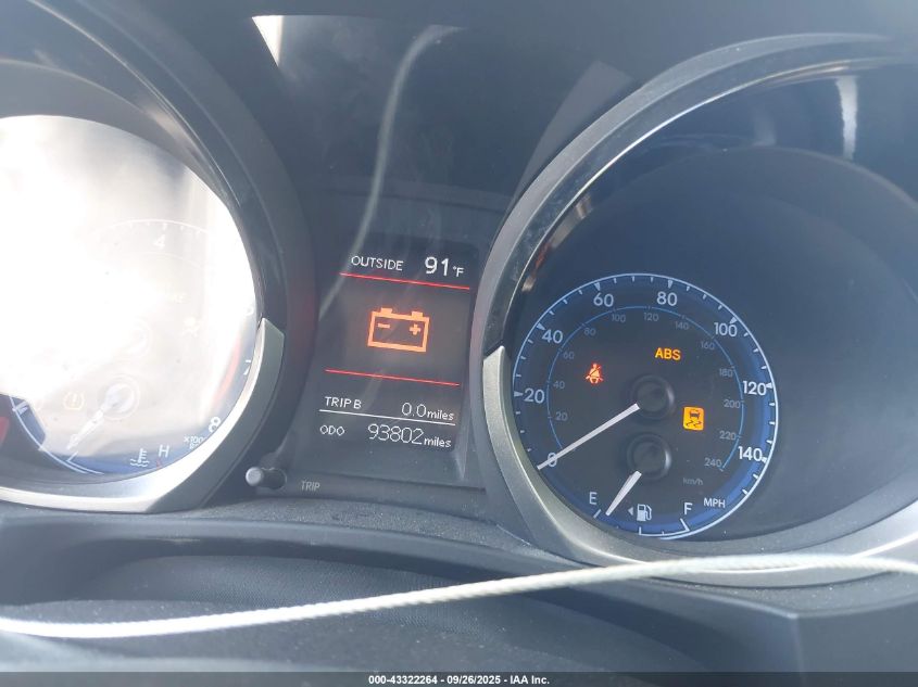 2016 TOYOTA COROLLA S PLUS - 2T1BURHE7GC698091