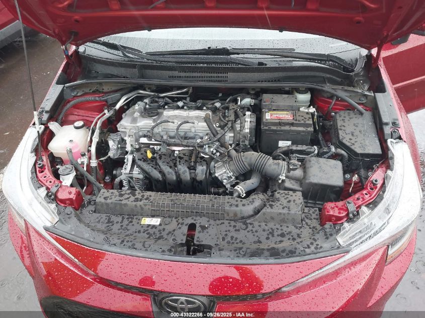 2022 Toyota Corolla Le VIN: JTDEPMAEXNJ206110 Lot: 43322266