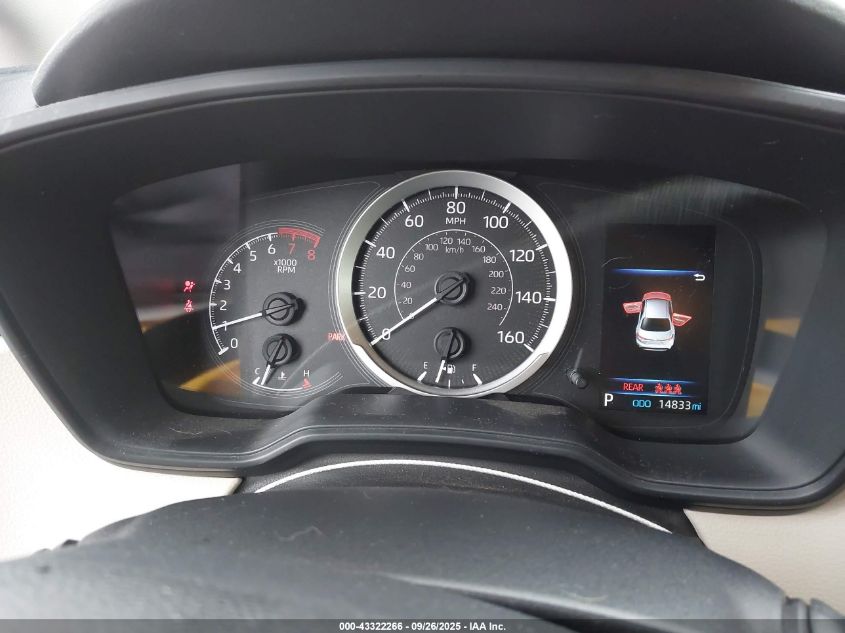 2022 Toyota Corolla Le VIN: JTDEPMAEXNJ206110 Lot: 43322266