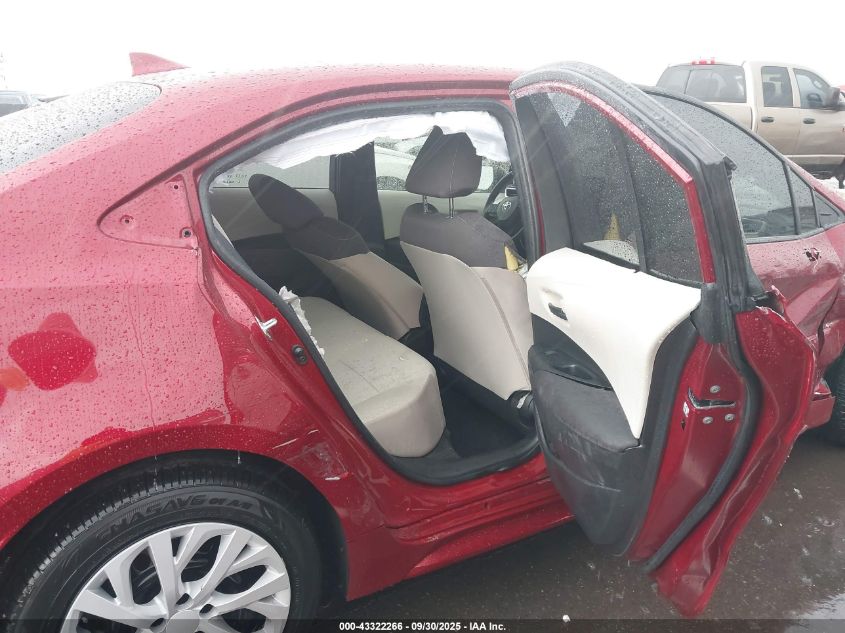 2022 Toyota Corolla Le VIN: JTDEPMAEXNJ206110 Lot: 43322266