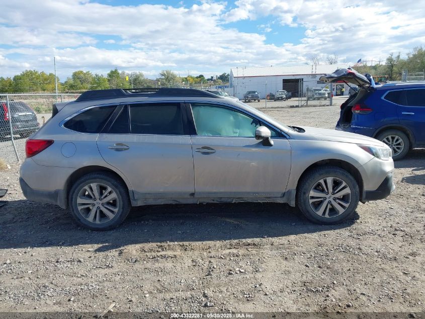 2019 Subaru Outback 2.5I Limited VIN: 4S4BSANC0K3257605 Lot: 43322281