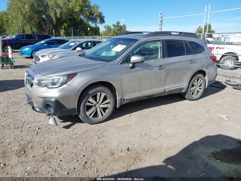4S4BSANC0K3257605 2019 SUBARU OUTBACK photo no. 2