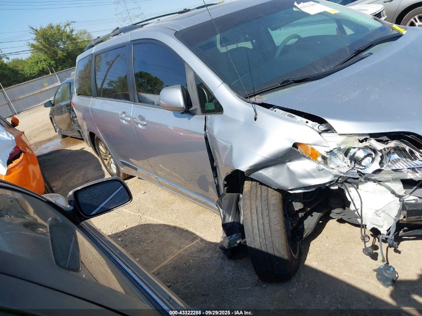 2014 Toyota Sienna Xle V6 8 Passenger VIN: 5TDYK3DC1ES423578 Lot: 43322288