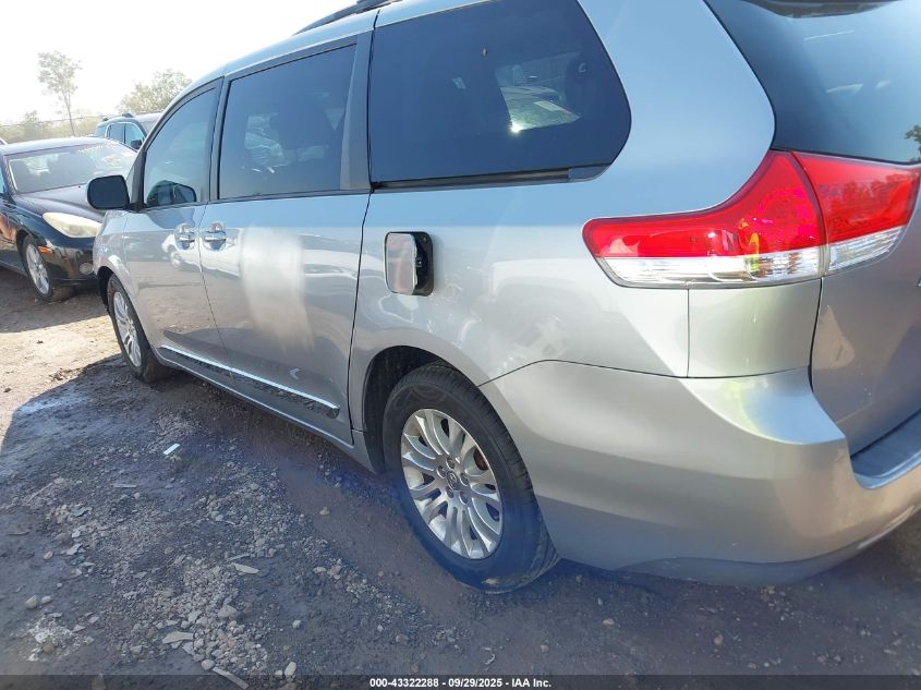 2014 Toyota Sienna Xle V6 8 Passenger VIN: 5TDYK3DC1ES423578 Lot: 43322288