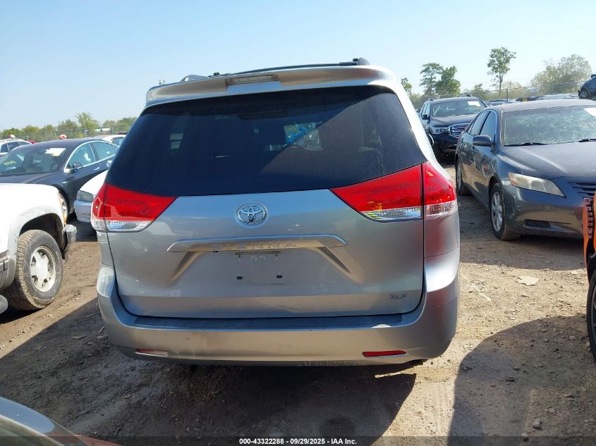 2014 Toyota Sienna Xle V6 8 Passenger VIN: 5TDYK3DC1ES423578 Lot: 43322288