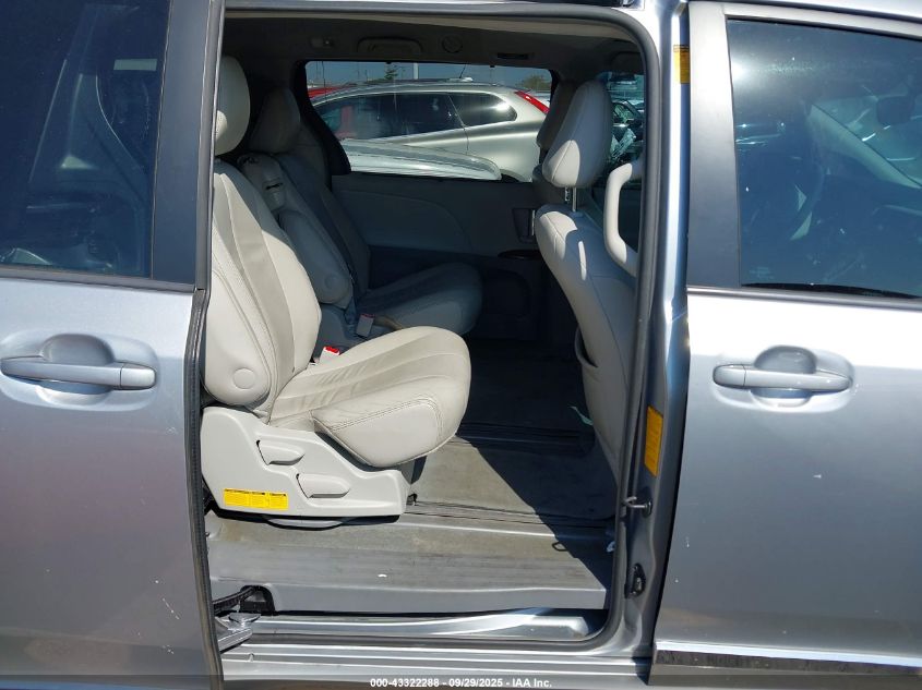 2014 Toyota Sienna Xle V6 8 Passenger VIN: 5TDYK3DC1ES423578 Lot: 43322288