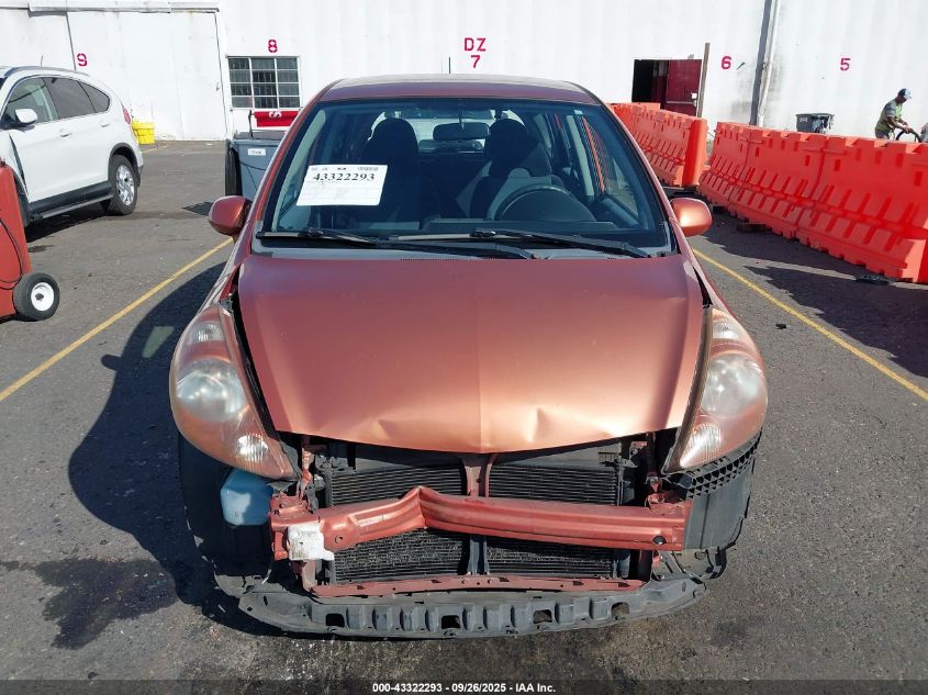 2007 Honda Fit Sport VIN: JHMGD38617S055437 Lot: 43322293